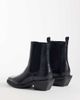 ASOS DESIGN ASOS DESIGN cuban heeled chelsea boots in black croc - 4