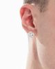ASOS DESIGN ASOS DESIGN cubic zirconia stud earrings in real silver plate - 1