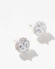 ASOS DESIGN ASOS DESIGN cubic zirconia stud earrings in real silver plate - 2