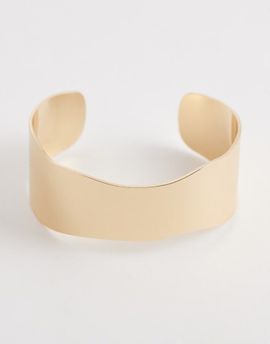 ASOS DESIGN ASOS DESIGN cuff bracelet in gold tone
