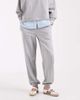 ASOS DESIGN ASOS DESIGN cuffed brushback sweatpants in gray heather - 1