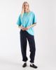 ASOS DESIGN ASOS DESIGN cuffed brushback sweatpants in navy - 1