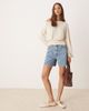ASOS DESIGN ASOS DESIGN cupro off-shoulder long sleeve top-No color - 4