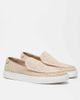 ASOS DESIGN ASOS DESIGN cupsole loafers in woven natural-Neutral - 3