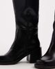 ASOS DESIGN ASOS DESIGN Curve Campbell chunky heeled knee boots in black - 3