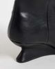 ASOS DESIGN ASOS DESIGN Curve Cinder wedge pull on knee boots in black - 3