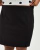 ASOS DESIGN ASOS DESIGN Curve mini skirt with slit in black - 4