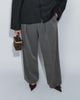 ASOS DESIGN ASOS DESIGN Curve Tailored barrel pants in gray melange - 3