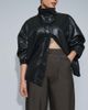 ASOS DESIGN ASOS DESIGN Curve Tailored belted barrel leg balloon pants in brown sheen - 4