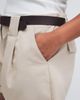 ASOS DESIGN ASOS DESIGN Curve Tailored belted turn up shorts in stone-Neutral - 4