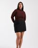ASOS DESIGN ASOS DESIGN Curve tailored split mini skirt in black - 1