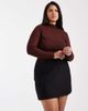 ASOS DESIGN ASOS DESIGN Curve tailored split mini skirt in black - 2