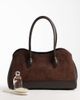 ASOS DESIGN ASOS DESIGN curve top tote bag in chocolate-Brown - 3