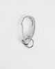 ASOS DESIGN ASOS DESIGN curved carabiner clip in brushed silver - 1
