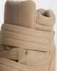ASOS DESIGN ASOS DESIGN Dahlia high top wedge sneakers in beige-Neutral - 3