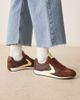 ASOS DESIGN ASOS DESIGN Daily lace up running sneakers in brown and yellow-Multi - 1