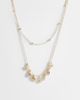 ASOS DESIGN ASOS DESIGN dainty 2 pack necklace with mini sea-life charms in gold tone - 1