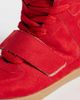 ASOS DESIGN ASOS DESIGN Damson concealed wedge sneakers in red microsuede - 4