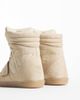 ASOS DESIGN ASOS DESIGN Damson concealed wedge sneakers in taupe suedette-Neutral - 3