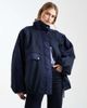 ASOS DESIGN ASOS DESIGN DECON 2.0 spliced bomber jacket in navy - 1