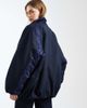 ASOS DESIGN ASOS DESIGN DECON 2.0 spliced bomber jacket in navy - 4