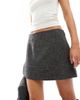ASOS DESIGN ASOS DESIGN deep hem tailored mini skirt-Multi - 3
