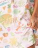 ASOS DESIGN ASOS DESIGN deep v shift dress in tropical print-Multi - 3