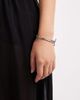 ASOS DESIGN ASOS DESIGN delicate bracelet with loop through design in silver tone - 3