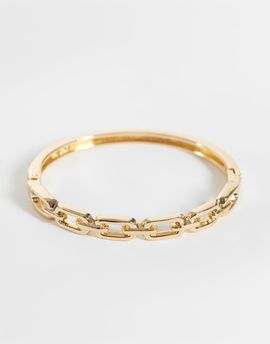 ASOS DESIGN ASOS DESIGN delicate clasp bracelet in gold tone