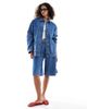 ASOS DESIGN ASOS DESIGN denim barn jacket in mid blue wash - 1