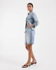 ASOS DESIGN ASOS DESIGN denim bermuda shorts in light vintage-Blue - 3