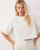 ASOS DESIGN ASOS DESIGN denim boxy T-shirt in striped print - part of a set-Multi - 1