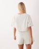 ASOS DESIGN ASOS DESIGN denim boxy T-shirt in striped print - part of a set-Multi - 4