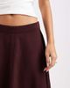 ASOS DESIGN ASOS DESIGN denim circle skirt in plum-Purple - 3