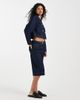 ASOS DESIGN ASOS DESIGN denim double breasted cocoon sleeve jacket in indigo-Blue - 4