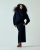 ASOS DESIGN ASOS DESIGN denim oversized funnel jacket in indigo - part of a set-Navy - 1