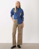 ASOS DESIGN ASOS DESIGN denim oversized shirt with embroidery detail in rich blue - 3