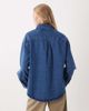 ASOS DESIGN ASOS DESIGN denim oversized shirt with embroidery detail in rich blue - 4