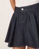 ASOS DESIGN ASOS DESIGN denim pleated mini skirt in rinse - part of a set-Blue - 3