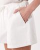 ASOS DESIGN ASOS DESIGN denim pull on shorts in white - 4
