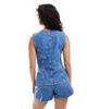 ASOS DESIGN ASOS DESIGN denim tank top in mid blue - part of a set - 2