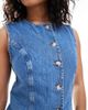ASOS DESIGN ASOS DESIGN denim tank top in mid blue - part of a set - 3