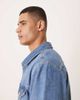 ASOS DESIGN ASOS DESIGN denim trucker jacket in midwash blue - 4