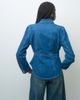 ASOS DESIGN ASOS DESIGN denim western jacket with cinched waist in mid blue - 2