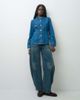 ASOS DESIGN ASOS DESIGN denim western jacket with cinched waist in mid blue - 4