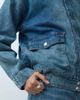 ASOS DESIGN ASOS DESIGN denim zip through jacket in light vintage wash-Blue - 2