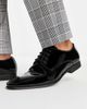 ASOS DESIGN ASOS DESIGN derby shoes in black patent faux leather - 2