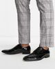 ASOS DESIGN ASOS DESIGN derby shoes in black patent faux leather - 3