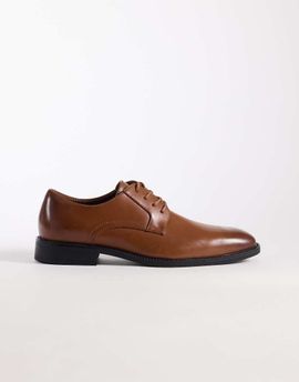 ASOS DESIGN ASOS DESIGN derby shoes in tan-Brown