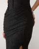 ASOS DESIGN ASOS DESIGN devore corset seamed maxi dress in black - 3